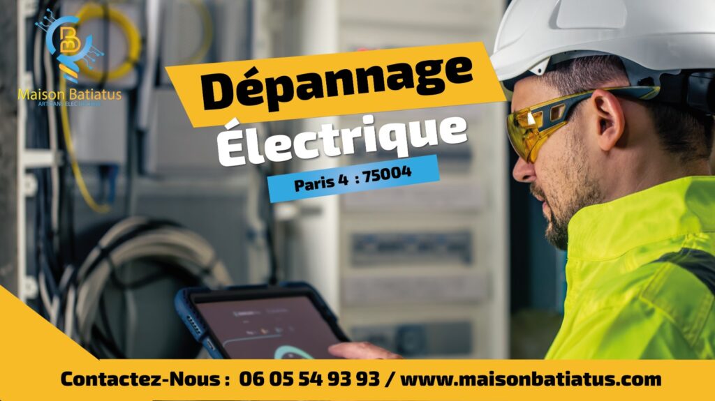 Electricien Paris 4 Maison batiatus