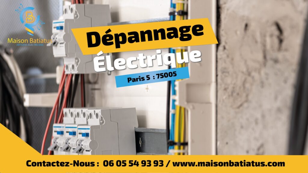 Electricien Paris 5