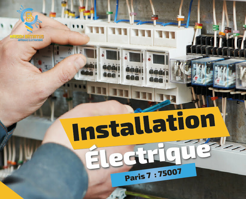 electricien paris 7