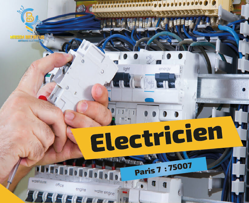 electricien paris 7